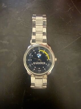 BMW Motorrad R1200GS Silver Watch